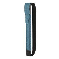 🎨 FINTIE Halter für Apple Pencil Pro/USB-C & Apple Pencil 1./2. Gen - Kunstleder Stift Hülle mit USB-Adapter-Tasche - Dunstblau 🖊️