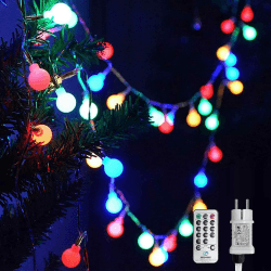 🌟🎉 WOWDSGN Kugel Lichterkette, 30M 300LEDs Dimmbar - Angebot