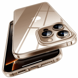 TORRAS Crystal Clear für iPhone 16 Pro Hülle - Nr.1 Vergilbungsschutz & Stoßfest
