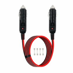 RIIEYOCA Heavy Duty 14AWG 12V Auto Zigarettenanzünder Stromkabel 🚗💡