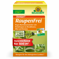 🌿🐛 Neudorff Xentari RaupenFrei - Biologisches Spritzmittel gegen Schadraupen