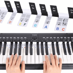 SQAQS 88PCS Tasten Klaviertastatur-Notenetiketten 🎹🎹