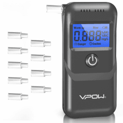 VPOW Alkoholtester - Professioneller Alkoholtester mit LCD-Anzeige 😎🍻
