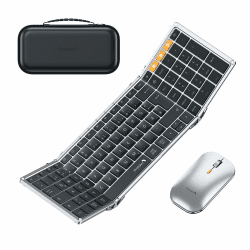 ProtoArc XKM01 Faltbare Tastatur und Maus 🖱️🔠 | Bluetooth Tastatur Klappbar mit Ziffernblock