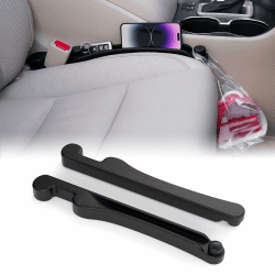 Givifive Auto Zubehör - 2er Set Sitzspaltfüller mit Organizer & Haken 🚗🔝