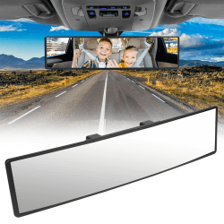🚗 URAQT Auto Rückspiegel, 310mmx85mm Autospiegel! Große Vision & Weitwinkel Panorama 🌟