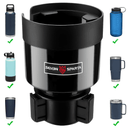 🚗🥤 Auto-Getränkehalter mit verstellbarem Boden - Deal des Tages!