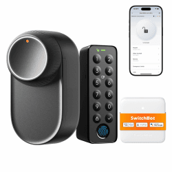 🔓🏠 SwitchBot WLAN Smart Lock Ultra mit Fingerabdruck-Entsperrung