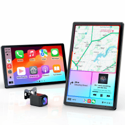 Krunia 8'' Tragbares Autoradio für Apple CarPlay & Android Auto 🎉 Jubiläumsangebot 🎁