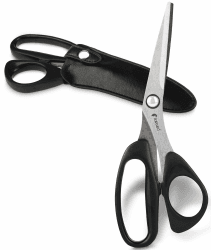 🧵 Pamara Stoffschere Nähen 22cm - Extra Scharfe Schneiderschere inkl. Etui 🧵