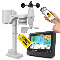 National Geographic Wetterstation Funk mit Aussensensor WLAN 🌦️