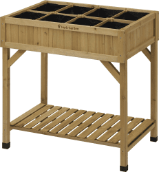 VegTrug® Kräuter Hochbeet - Platzsparender Pflanzkasten für Balkon & Terrasse 🌿🌲👫
