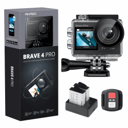 AKASO Brave 4 Pro 4K Action Cam 20MP WiFi Unterwasserkamera 🌊📸