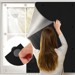 BKSAI Fenster Verdunkelung Magnetisch 76X96CM 🌙🪟