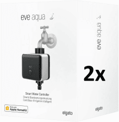 2x Eve Aqua Smarte Bewässerungssteuerung