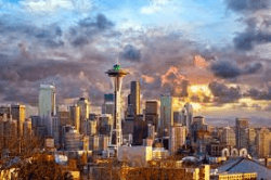 Hin-& Rückflug Amsterdam - Seattle ab 340€