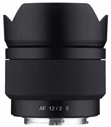 SAMYANG AF 12mm F2.0 E Mount Objektiv
