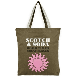 SCOTCH & SODA Shopper »Canvas« grau
