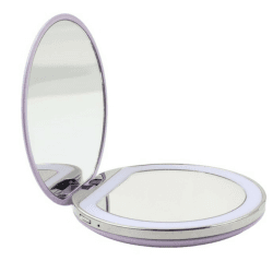 Ailoria LED-Taschenspiegel in Lila