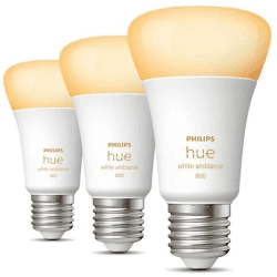 Philips Hue White Ambiance E27 3er Pack