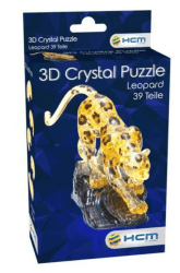 HCM 39tlg. Crystal Puzzle Leopard