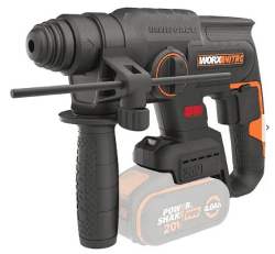 Worx Akku-Bohrhammer SDS+ WX381.9 PowerShare 20 V Solo