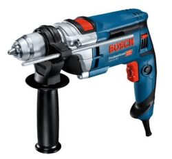 Bosch DF488DWE -Schlagbohrmaschine 750W mit Zubehör, inkl. Koffer