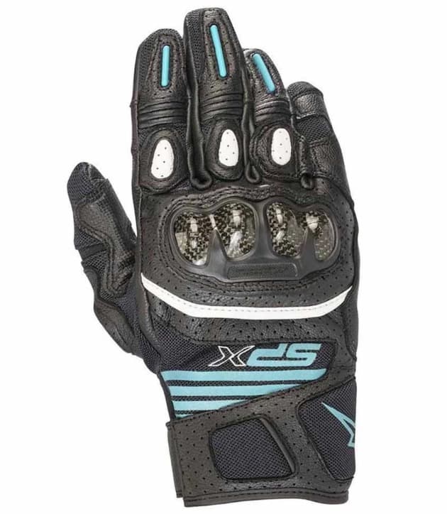 HANDSCHUH ALPINESTARS STELLA SP X AIR CARBON V2 LADY BLACK / TEAL