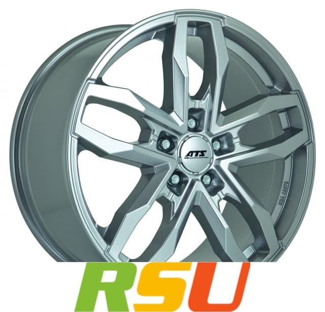 ATS Temperament royal-silber 9.5x20" ET30 LK5 114.3 ML 75.1 Alufelgen 20 Zoll