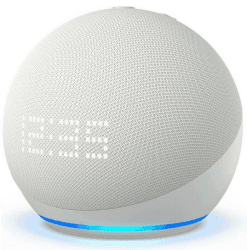 Amazon Echo Dot mit Uhr 5. Gen.