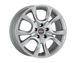 Mak Torino silver 6.5x16 ET39 - LK5/98 ML58.1 Alufelge