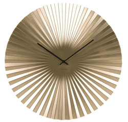 Karlsson Wanduhr Sensu XL in Gold - Ø 50 cm