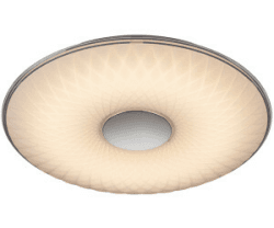 TRIO LED De­cken­lam­pe X-LOTUS 60 cm