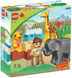 Lego 4962 Duplo Zoo Tierbabys
