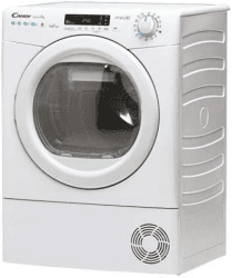 Candy Smart CSO4 H7A1DE-S Slim Wärmepumpe, 7 kg, Wi-Fi + Bluetooth, einfaches Bügeln, freie Installation, 60 x 46,5 x 85 cm, Weiß, Klasse A + [Energieklasse A+]
