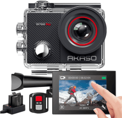 AKASO EK7000 Pro Action Cam 4K 20MP WiFi 40M Unterwasserkamera Wasserdicht UHD