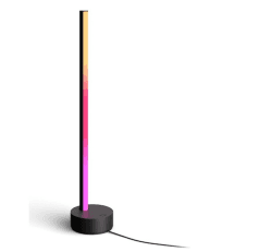 Philips Hue Gradient Signe Tischleuchte schwarz 730lm, 16 Millionen Farben und Farbverläufe, dimmbar, steuerbar via App, kompatibel mit Amazon Alexa (Echo, Echo Dot) [Energieklasse G]