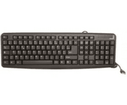 Urban Factory KBX55UF Tastatur USB QWERTY