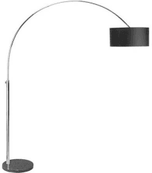 BUTLERS BOW Standleuchte mit Marmorfuß