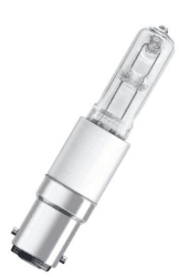 Osram Halolux 64406 Ceram Halogenlampe 60W 230V B15D