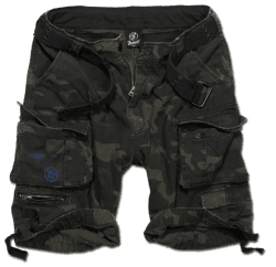 Brandit Shorts Savage NEU Kurze Hose MIT GÜRTEL Cargo Vintage Short Army Bermuda