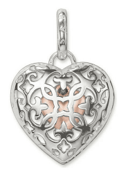 THOMAS SABO Damen-Medaillon 925er Silber Zirkonia