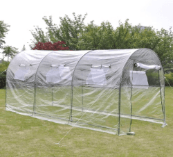 Gewächshaus vidaXL Transparent greenhouse