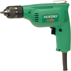Hikoki Bohrmaschine D6SHUCZ, Schrauber, Bohrer inkl. Zubehör - 3,6 Nm, 0,8 -6,5 mm Bohrfutterspannweite - 240 Watt