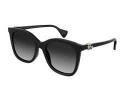 Gucci Son­nen­bril­len GG1071S Black/Grey 55/19/145 Damen