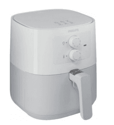 Philips Heißluftfritteuse, Essential, Temperaturregler weiß (HD9200/10)