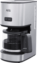 AEG CM4-1-4ST Kaffeemaschine / 1,5 l Glaskanne / 12 Tassen / Warmhaltefunktion / Geschmack, Aroma wählbar / Anti-Tropf Ventil / entnehmbarer Filterkorb