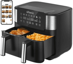 ULTENIC K20 Heißluftfritteuse, 3.8*2L XXL