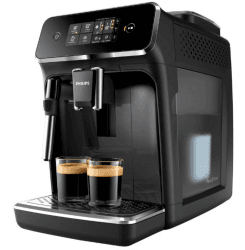 Philips Kaffeevollautomat 2200 Serie EP2221/40 Pannarello, klavierlackschwarz