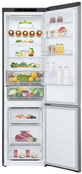 LG GBB62PZGGN Kühlschrank edelstahl Look
